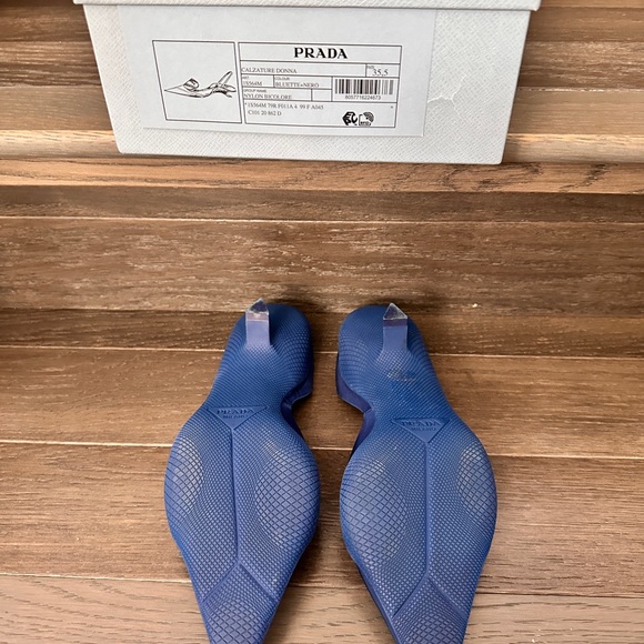 Prada Satin Slingback Kitten heels - Picture 3 of 4